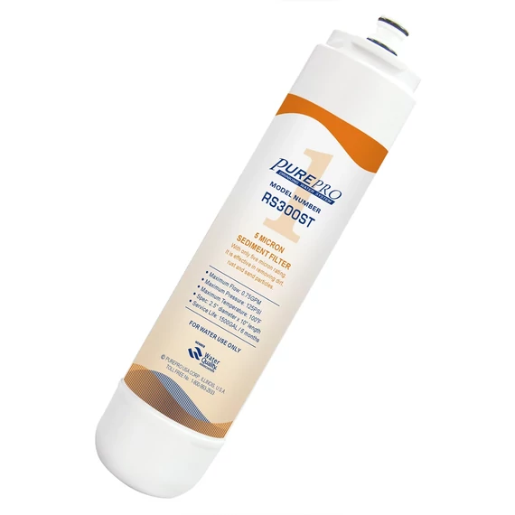 PurePro 5 mikronos polipropilén, kompakt szűrőegység, 2,5" QUCK CHANGE (QC) CT/RS/ERS széria
